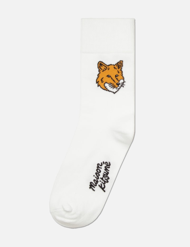 Maison Kitsuné Fox Head Socks