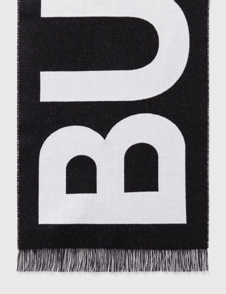 ラージ ロゴ ウール スカーフ Placeholder Image