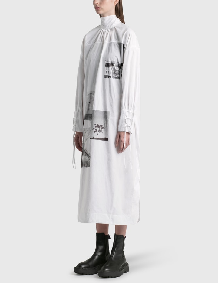 Printed Cotton Poplin Oversized Dress Placeholder Image