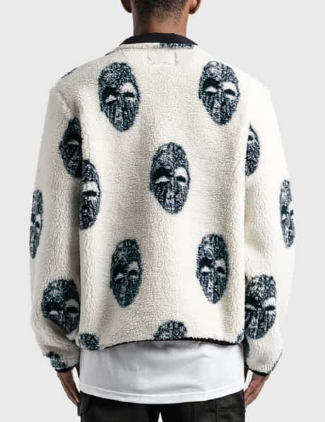 Stüssy - Mask Jacquard Sherpa | HBX - Globally Curated Fashion and 