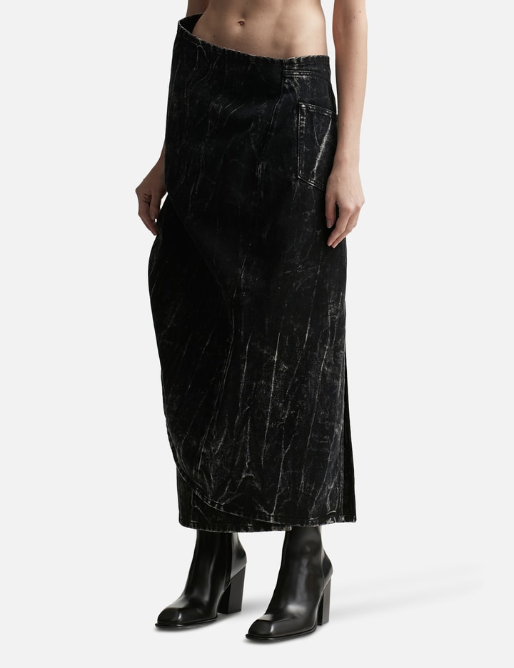 Velcro Denim Skirt