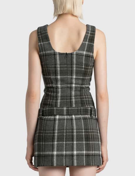 Misbhv Plaid Mini Dress HBX
