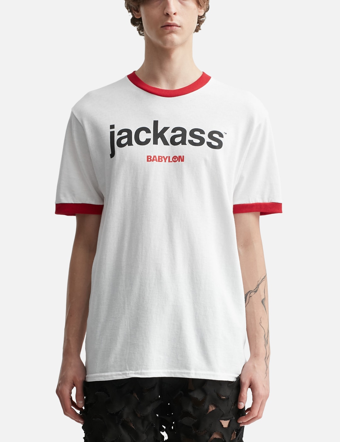 Jackass X Babylon Ringer Tee view 11