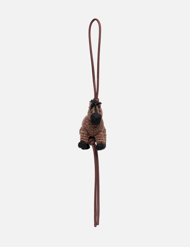 Loewe Horse Charm In Felt