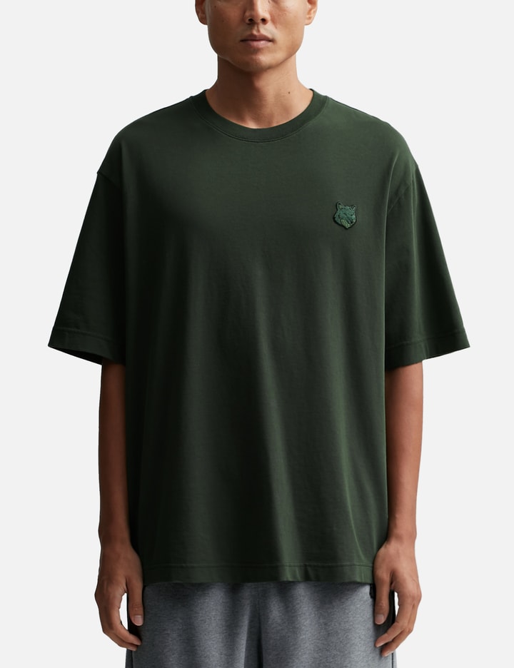 Bold Fox Head Patch Oversize T-shirt Placeholder Image