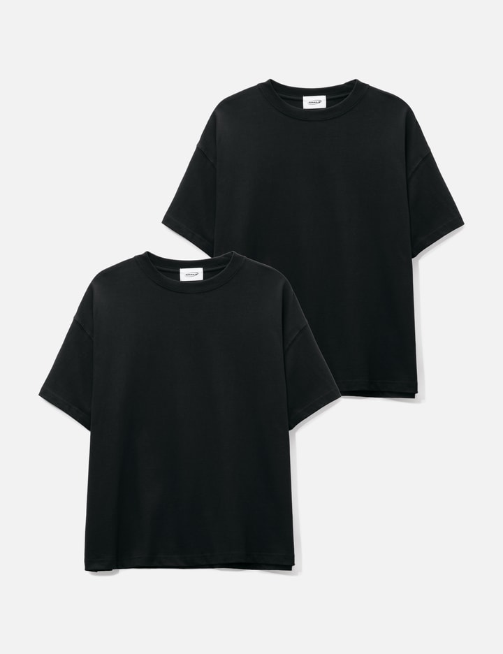 Grailz Oversized T-shirt (pack Of 2) In Black