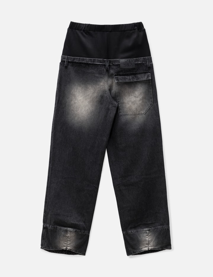 カーゴ ウォッシュド デニムジーンズ Placeholder Image