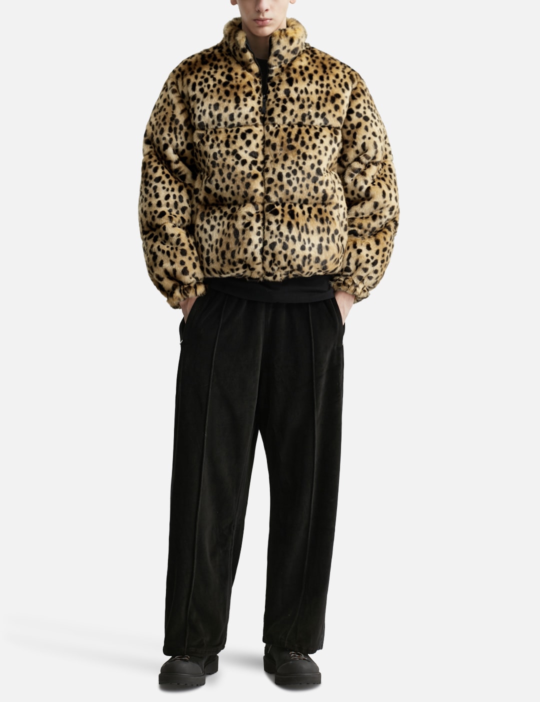 Nanga X Wacko Maria Leopard Fur Down Jacket view 16