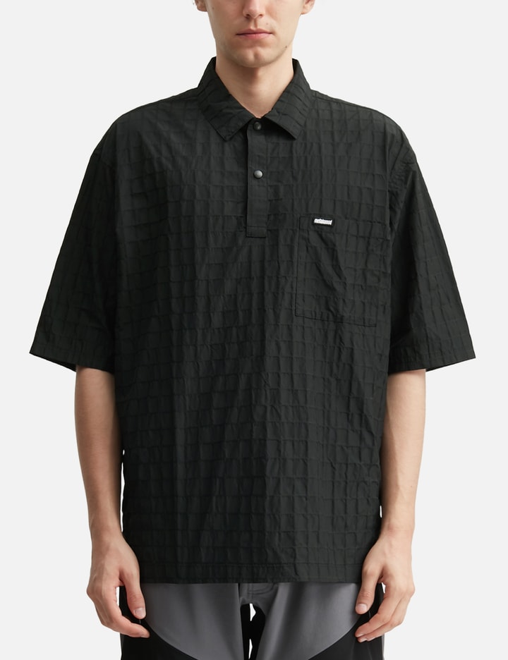 Metalwood Studio Oversized Snap Top Polo