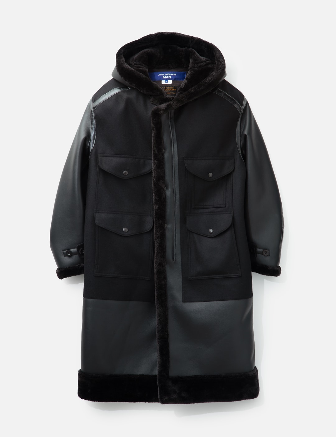 X Filson Faux Shearling Hooded Coat view 7
