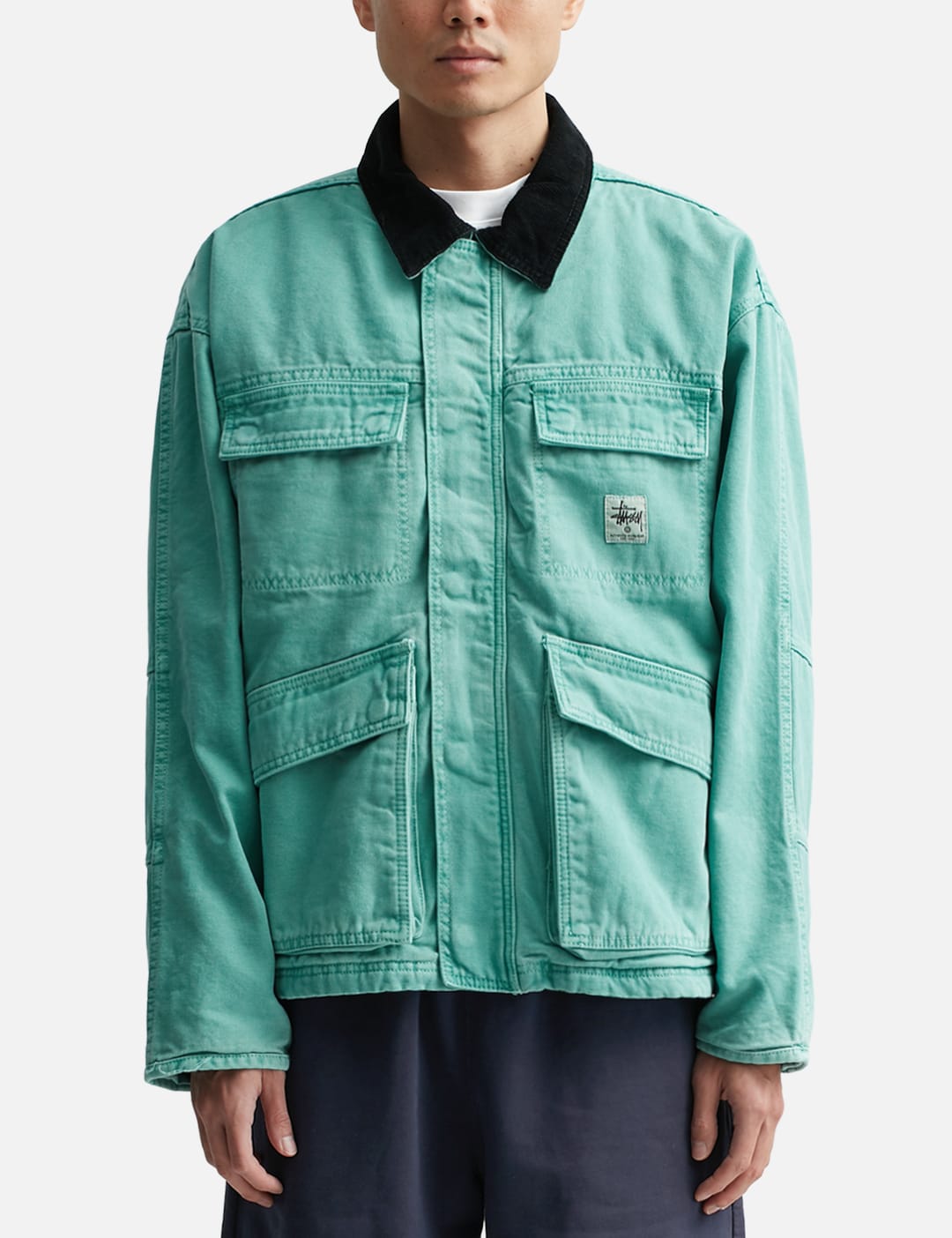 Stüssy   Washed Canvas Shop Jacket   HBX   Globally Curated