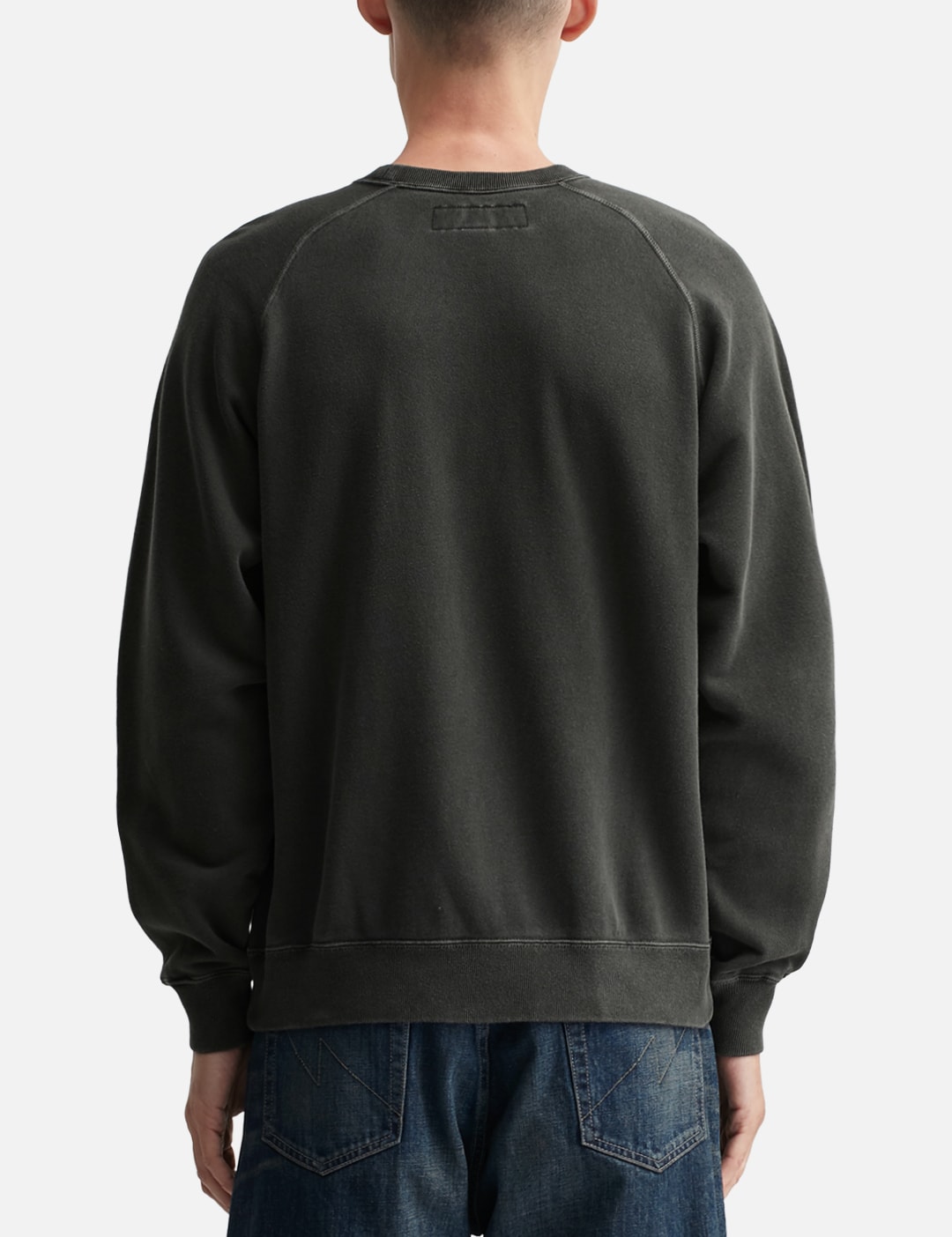 Pigment Dyed Sweat Shirt Long Sleeve view 13