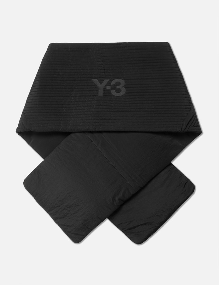 Shop Y-3 Q Scarf In Black