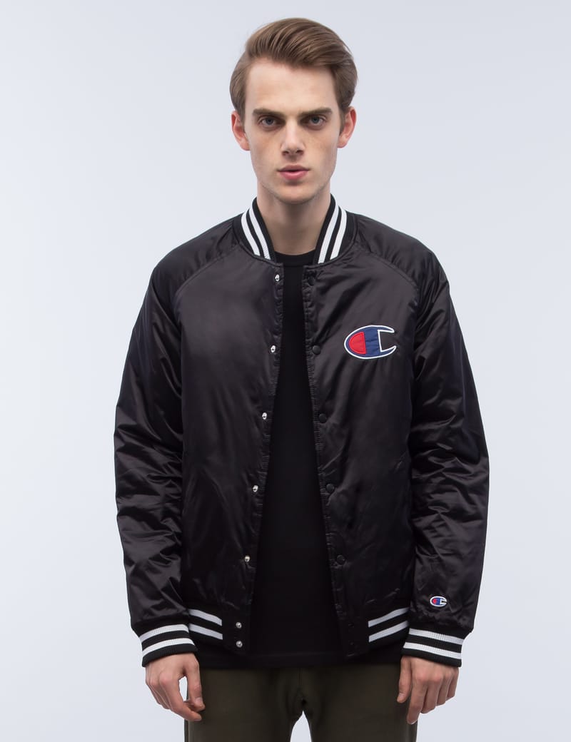 champion reverse weave bomber jacket