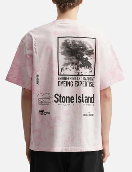 Combed Organic Cotton Jersey 'Paintball' Treatment Short Sleeve T-Shirt view 12