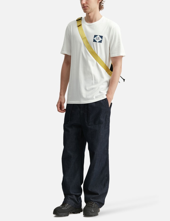 C.P. Company Compact 20/1 Jersey Short Sleeve Logo T-Shirt