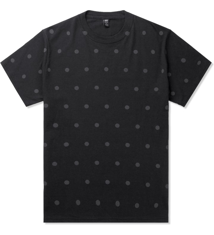 Black Polka Dot 3M Reflective T-Shirt Placeholder Image