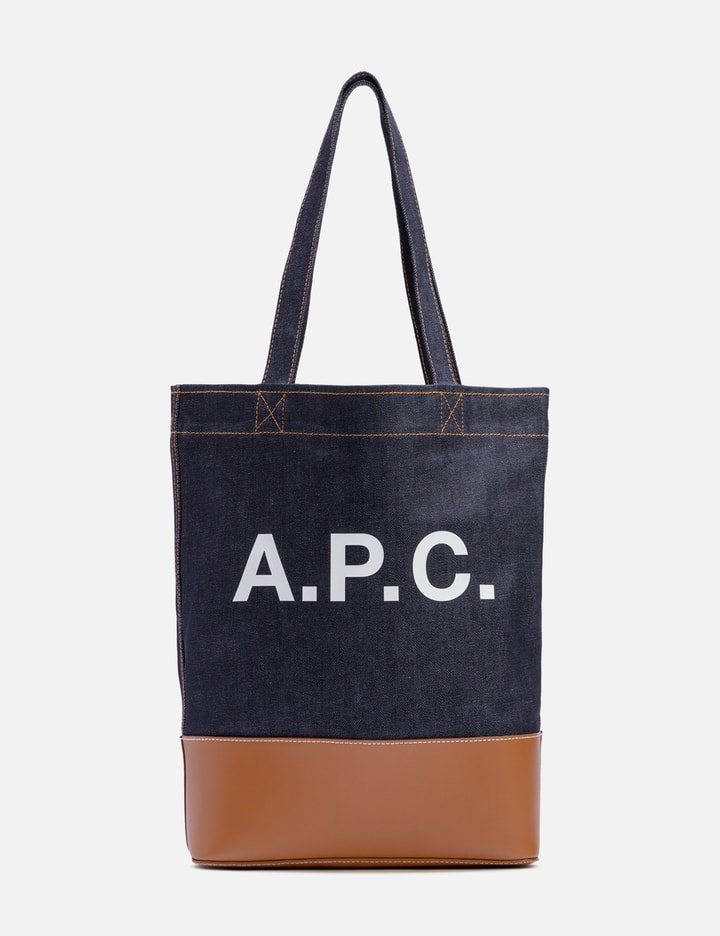 Shop Apc Axel Tote Bag In Brown