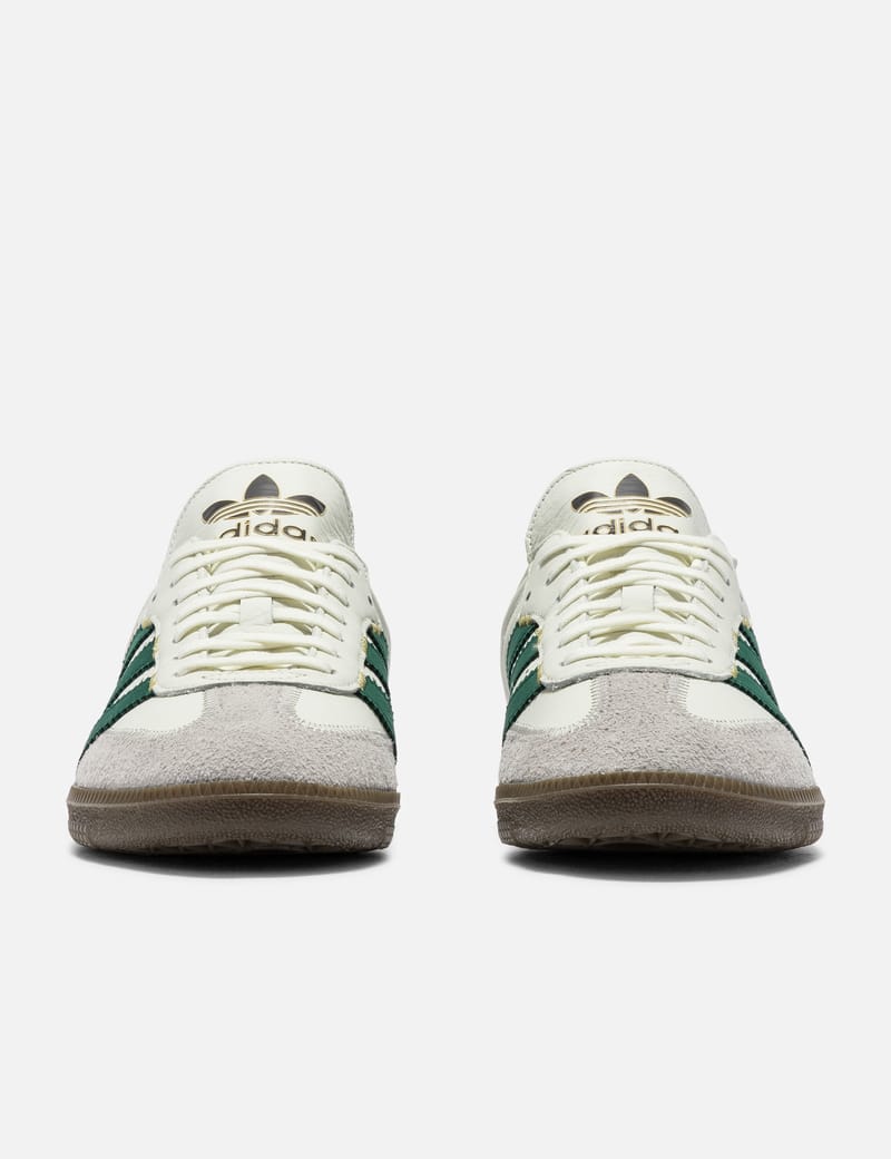 adidas samba green and gold