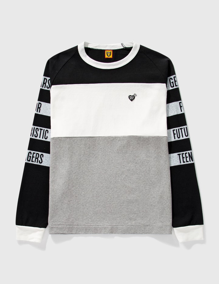 Human Made logo-print long-sleeve T-shirt - Farfetch