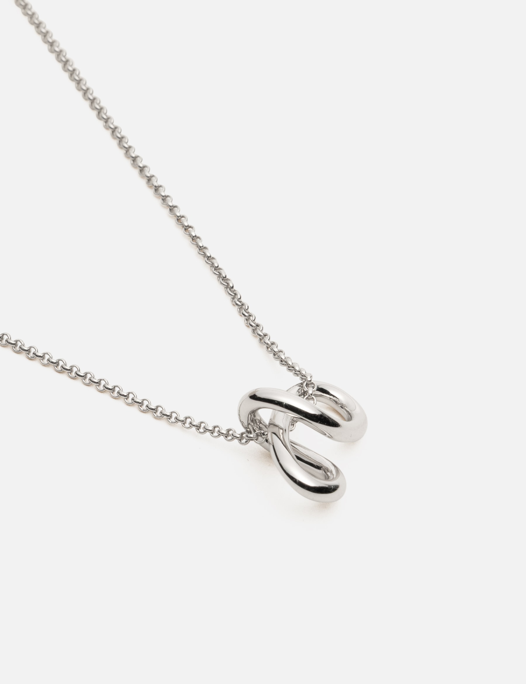 Small Mathematical Knot On A Chain view 15