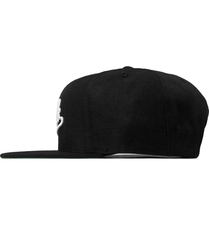 Black Strikeout Snapback Cap Placeholder Image
