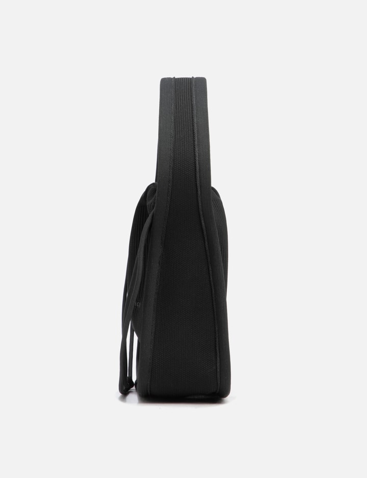 Alexander Wang Ryan Ribbed-knit Top Handle Bag In Black