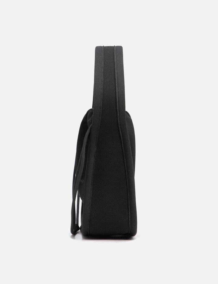 Alexander Wang Ryan Ribbed-knit Top Handle Bag In Black