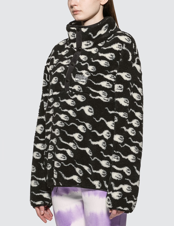 Juju Sperm Print Fleece Pullover Jacket Placeholder Image