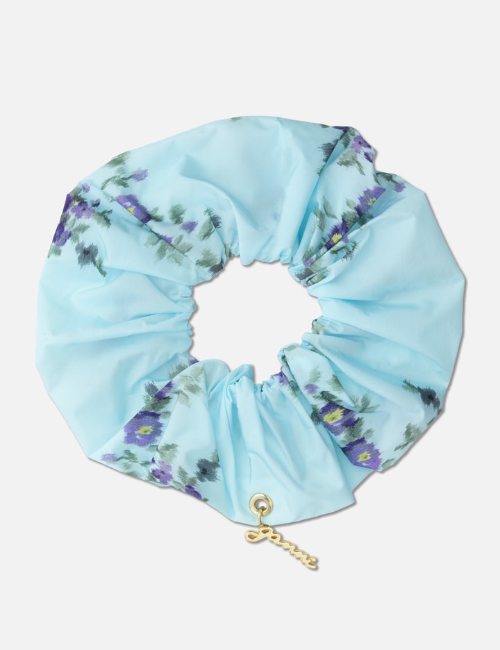 Ganni Floral Print Scrunchie