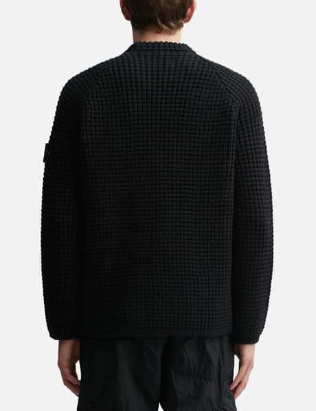 Stone Island - Waffle Knit Sweater | HBX - Globally Curated 