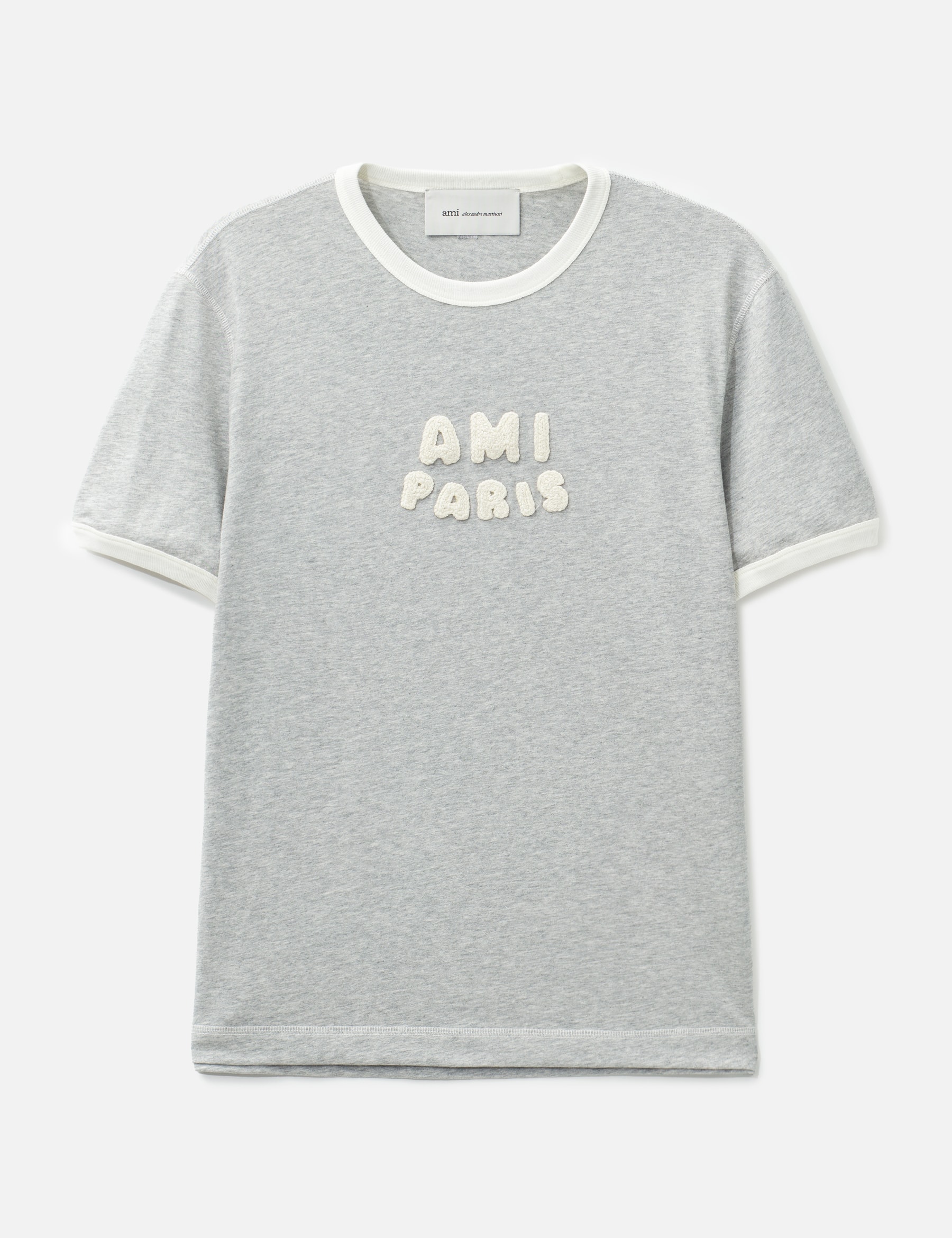 Cotton Ami Paris Knitted Patch T-Shirt view 16
