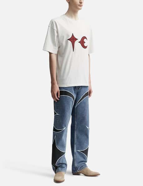 THUG CLUB - TC Leather Washing Denim Pants | HBX - Globally  