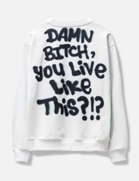 Sky High Farm Workwear - アリーボー プリンテッド スウェットシャツ  