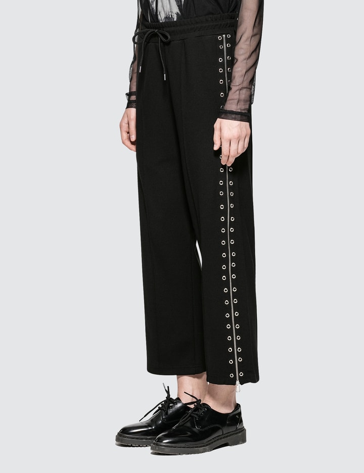 Zip Pintuck Sweatpants Placeholder Image