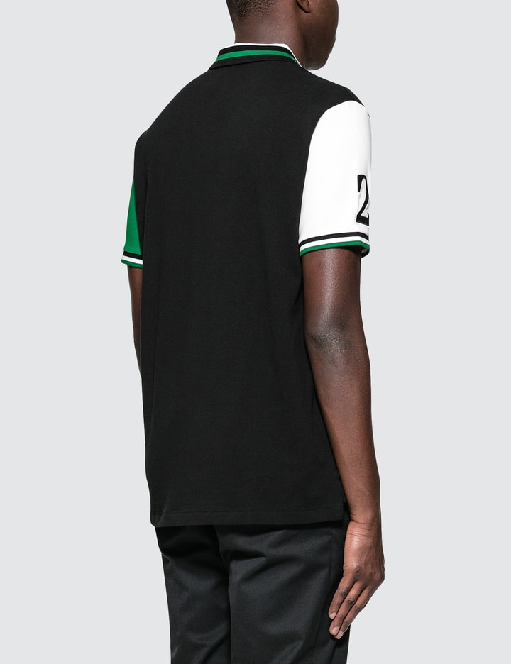 Custom Slim Fit S/S Polo With Badge Placeholder Image