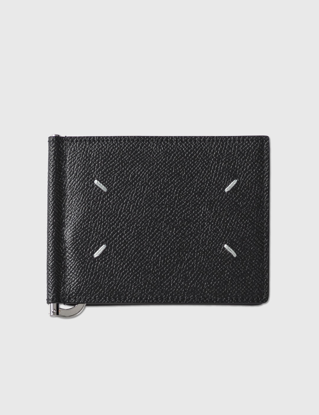 Shop Louis Vuitton Plain Leather Small Wallet Logo Folding Wallets