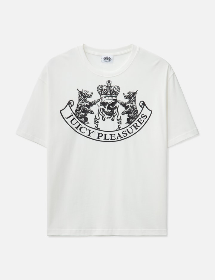 Pleasures x Juicy Couture Skull Crest Heavyweight Shirt Placeholder Image