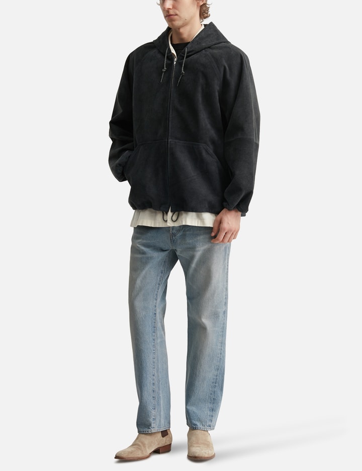Goat Suede Hooded Jacket view 5