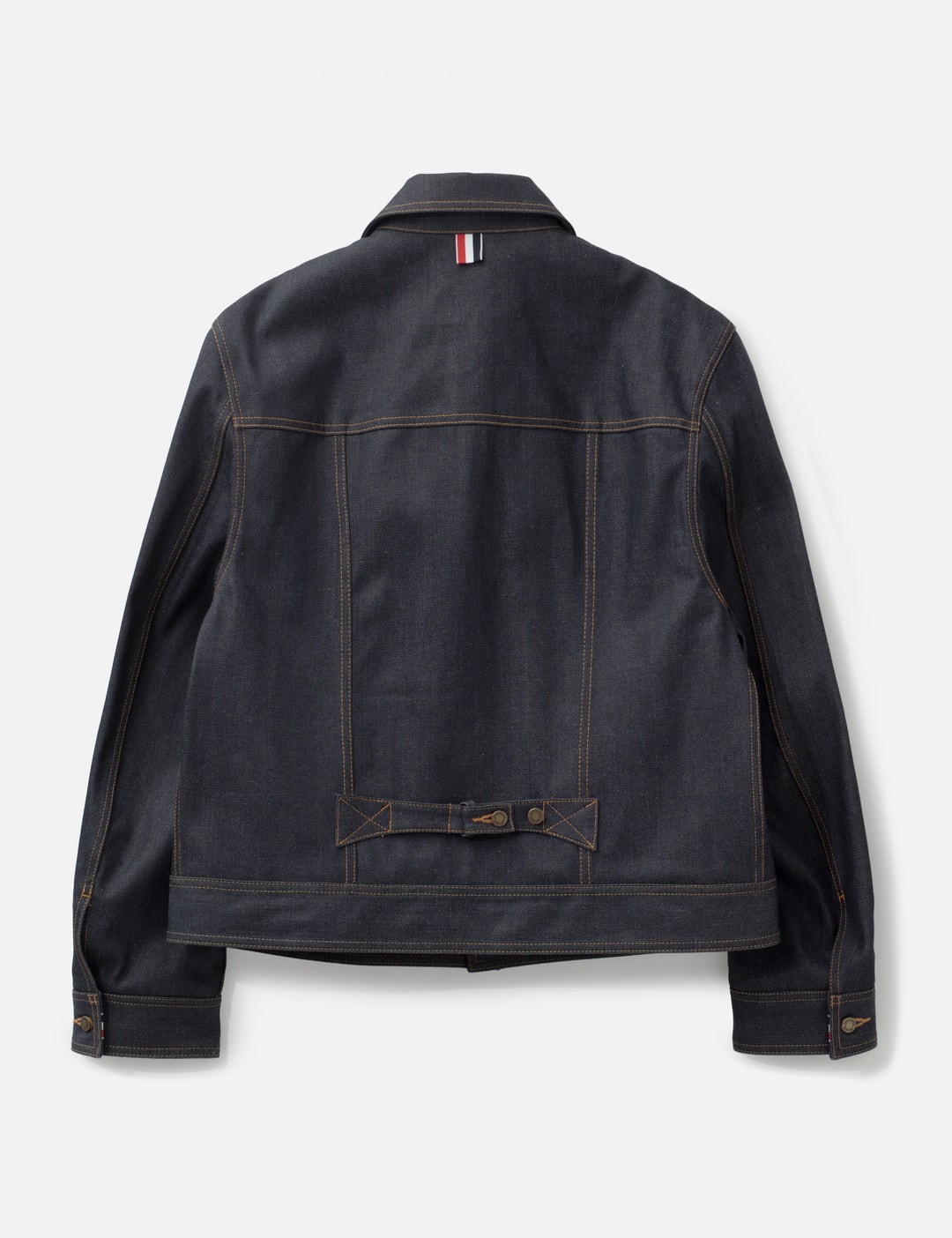 Selvedge Denim Backstrap Utility Jacket view 9