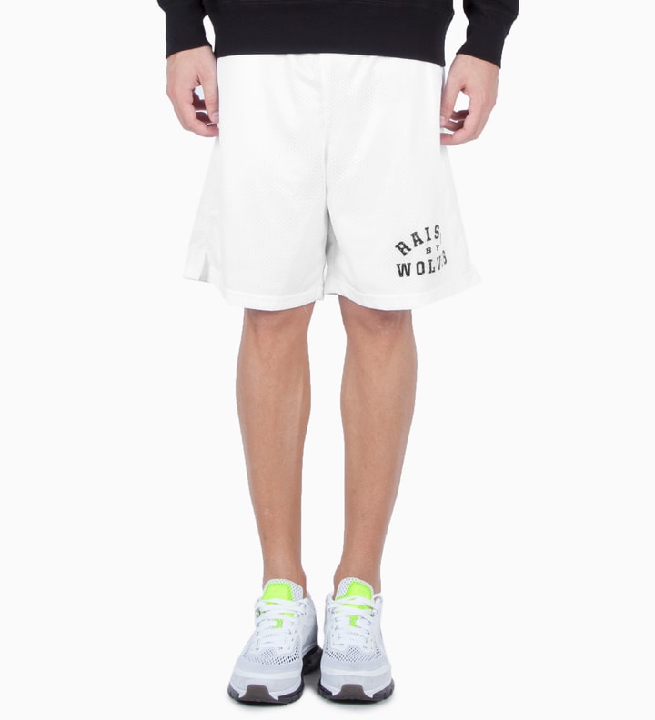 White College Basketball Shorts Placeholder Image