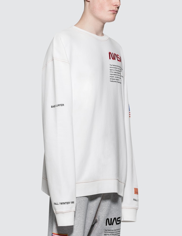 Nasa Crewneck Sweatshirt Placeholder Image