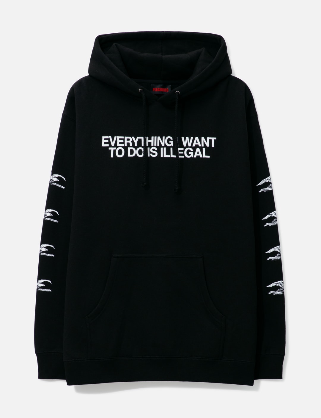 Pleasures ILLEGAL HOODIE