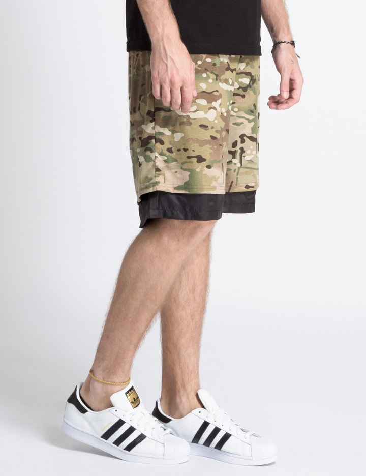 Multicam with Black Nitro Party Hard Shorts Placeholder Image