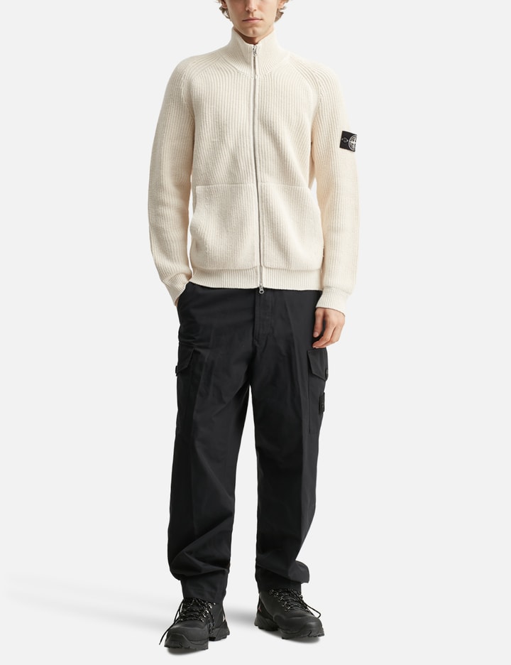 Fisherman's Rib Cotton Raw Beauty Zip-up jumper Placeholder Image