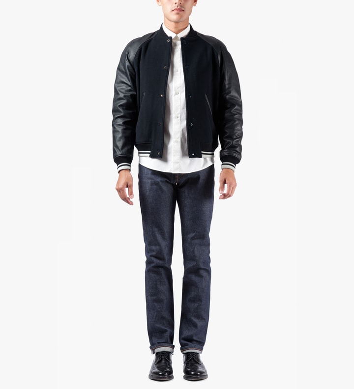 Dark Navy Teddy Kenickie Jacket Placeholder Image