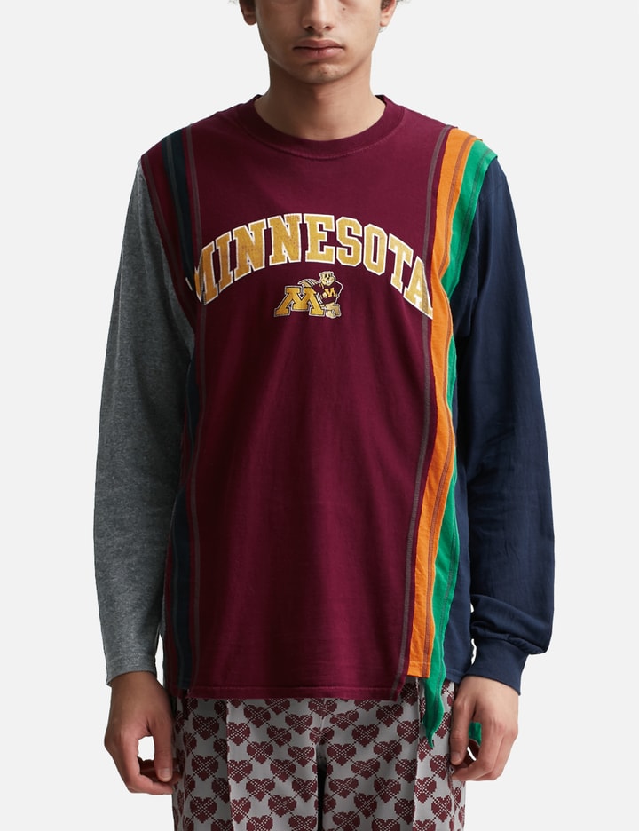 7 Cuts Long Sleeve College T-shirt Placeholder Image