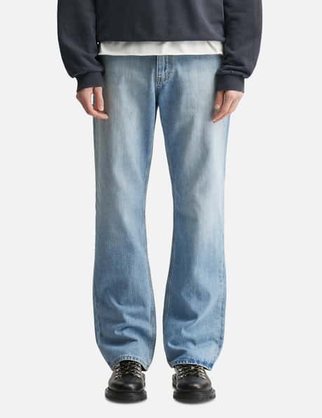 Slim Straight Denim Jeans view 10