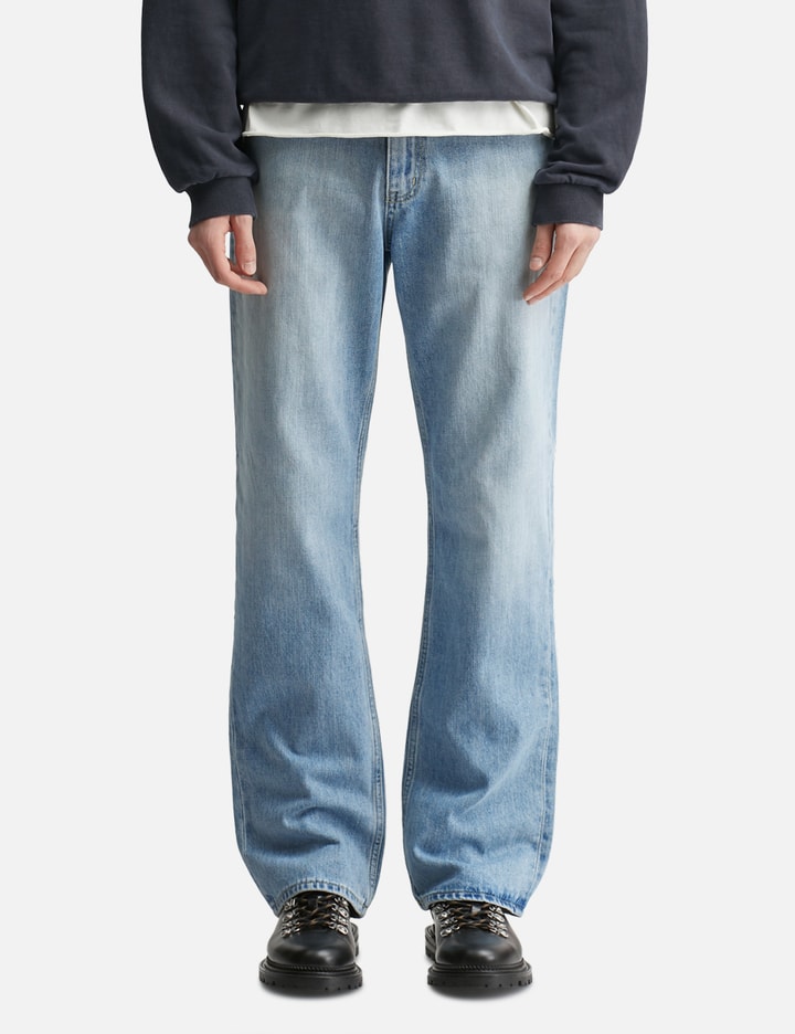 Slim Straight Denim Jeans Placeholder Image