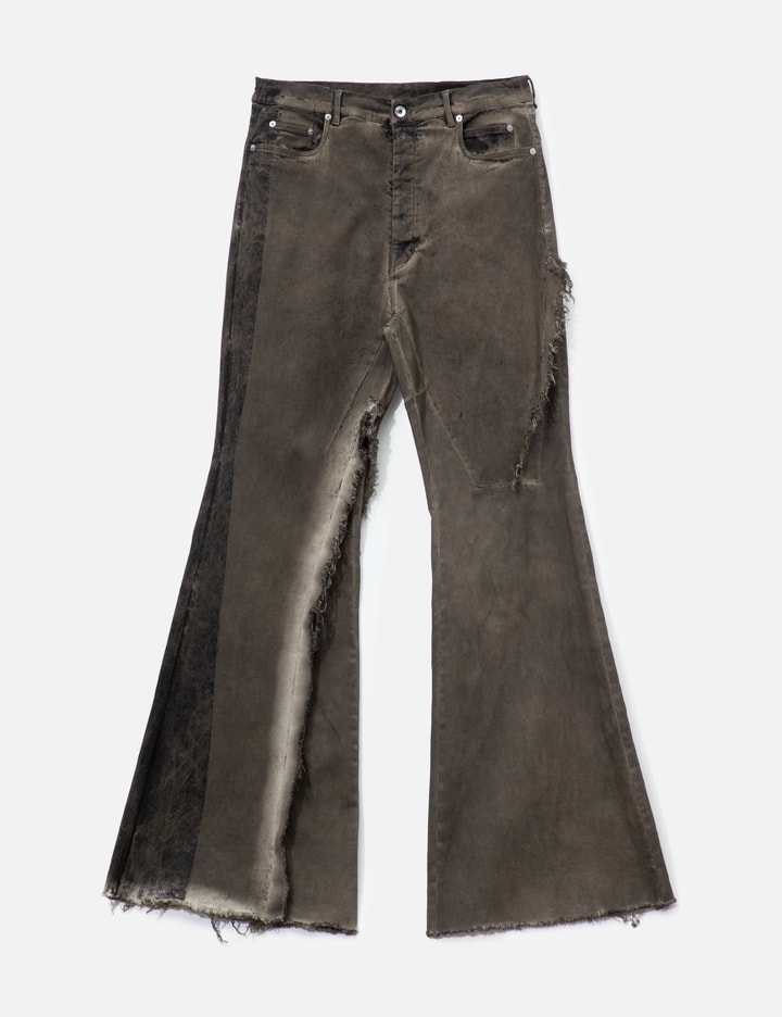 Rick Owens Bolan Bootcut Collage Jeans